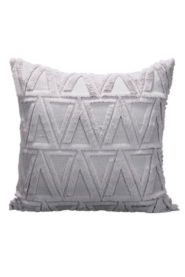 Grey Throw Pillow